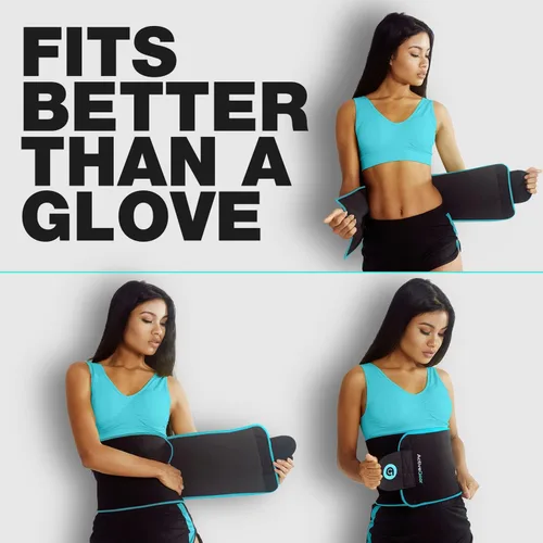 Miniatura 8 de ActiveGear Entrenador de cintura para mujer Azul (Hem)