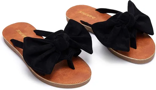 Miniatura 5 de FISACE - Sandalias de gladiador planas para mujer con tira para el dedo del pie