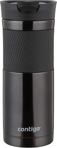 Contigo Byron Snapseal Taza de viaje, Taza térmica de acero inoxidable, Botella de vacío, Vaso a prueba de fugas, Taza de café con tapa fácil de