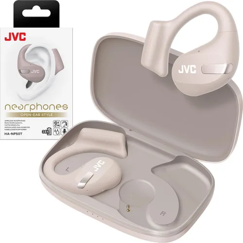 Miniatura 8 de JVC Nearphones Auriculares inalámbricos de oreja abierta con controladores grandes de 0.63 pulgadas para un sonido potente, uso de una sola oreja