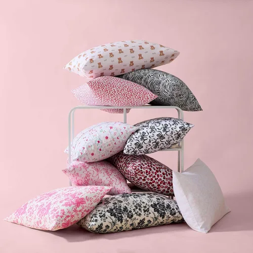 Miniatura 8 de Betsey Johnson - Juego de sábanas de tamaño individual, ropa de cama de microfibra con estampado Nerdy Teddies con sábana bajera de bolsillo