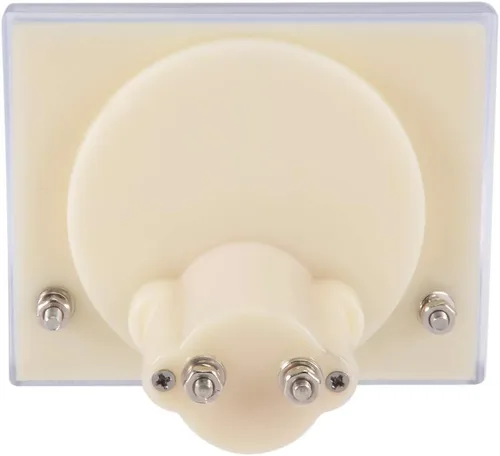Miniatura 4 de uxcell Medidor de voltaje del panel analógico DC 0-20V 85C1 2,5% margen de error blanco