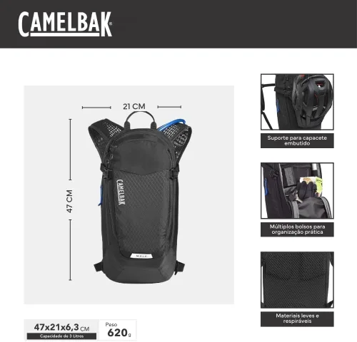 Miniatura 2 de CamelBak M.U.L.E. 12 - Paquete de hidratación para bicicleta de montaña