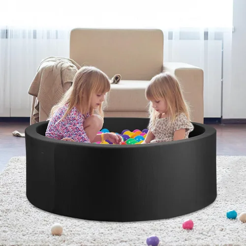 Miniatura 7 de Fosa de pelotas de espuma, 35" x 12" Fosas de pelotas para niños pequeños, Piscina de pelotas redonda suave para bebés y niños pequeños, Regalo