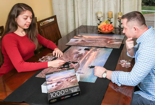 Miniatura 5 de Montauk - Rompecabezas de 1000 piezas para adultos, parques nacionales escénicos, paisaje oceánico, playa, un juego educativo y divertido