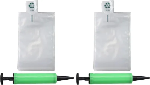 Miniatura 11 de Bolsas de aire de embalaje, Bolsas protectoras inflables de plástico transparente, Bolsas de embalaje inflables de aire, 50 piezas, 4 x 6 pulgadas
