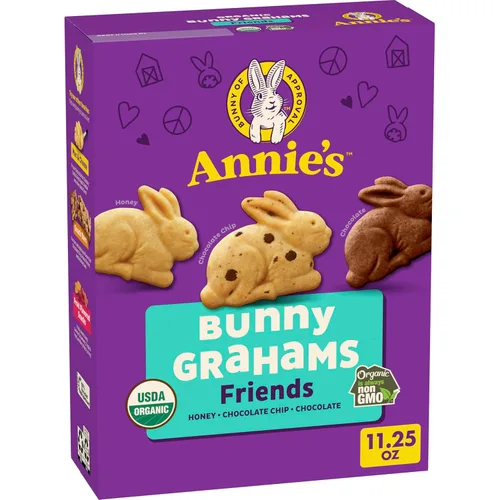 Miniatura 17 de Annie's Galletas orgánicas originales de Cheddar Squares horneadas, hechas con queso real, 11.25 onzas