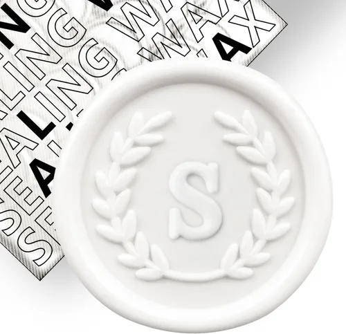 Miniatura 99 de 50 calcomanías adhesivas de cera con letra W, hechas a mano, sin necesidad de sellar, rasgar y usar calcomanías de cera para invitaciones de boda