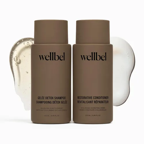 Miniatura 10 de WELLBEL Gelée Detox Shampoo - Desintoxicación del cuero cabelludo con pH equilibrado, exfolia y elimina suavemente la acumulación, probado por