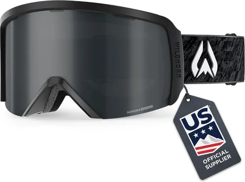 Miniatura 14 de Wildhorn Cristo - Gafas de esquí para hombre y mujer, 100% UV, antivaho OTG, gafas de snowboard, proveedor oficial del equipo de esquí de EE. UU.