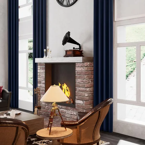 Miniatura 9 de Niyati Cortinas opacas extralargas – Cortinas de sala de estar de 2 pisos de alto – Cortinas altas para techos altos o cortinas largas de ventana