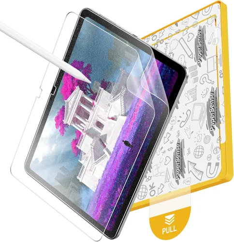 Miniatura 11 de OMOTON PAPERSENSE - Paquete de 2 protectores de pantalla de papel para iPad Air de 13 pulgadas M3/M2 (7ª/6ª generación, 2025/2024), película PET