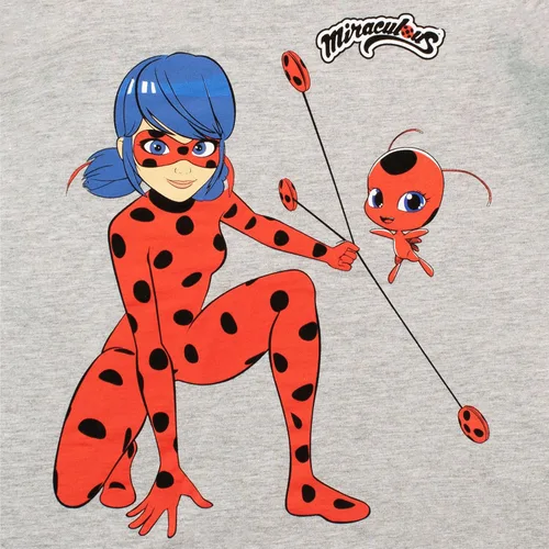 Miniatura 3 de Miraculous Conjunto de 2 piezas de camiseta y leggings de mariquita para niñas