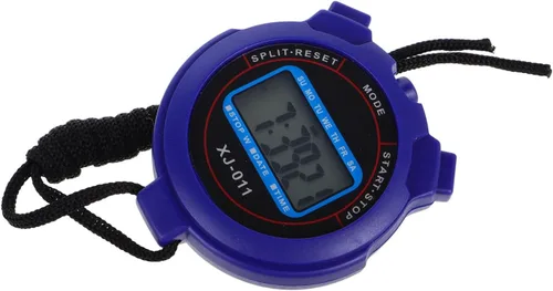 POPETPOP Cronómetro deportivo digital con pantalla de fecha, temporizador de alta precisión para natación, correr, yoga, entrenamiento, cronómetro
