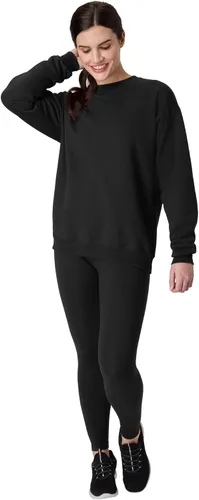 Miniatura 6 de Hanes EcoSmart - Sudadera de forro polar con cuello redondo para hombre, disponible en tallas grandes y altas, paquete de 1 o 2