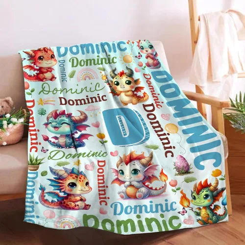 Miniatura 15 de Manta preescolar personalizada de bulldog para bebés, niños y niñas, sábanas de franela personalizadas súper suaves y ligeras, decoración para cuna