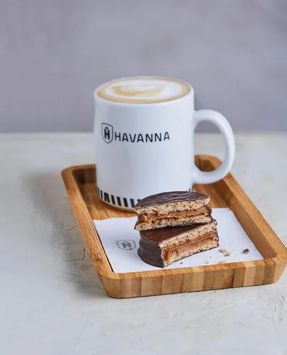 Miniatura 4 de Havanna Alfajores Argentinos - Alfajores argentinos tradicionales con dulce de leche (caramelo de leche), cubiertos de chocolate semi-dulce Havanna