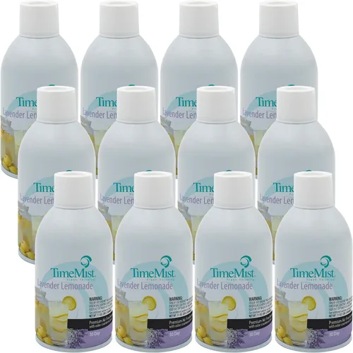 Miniatura 5 de TimeMist Recambios de ambientador medido de alta calidad, especias de manzana holandesa, 7.1 onzas (caja de 12) - 1042818 - Dura hasta 30 días