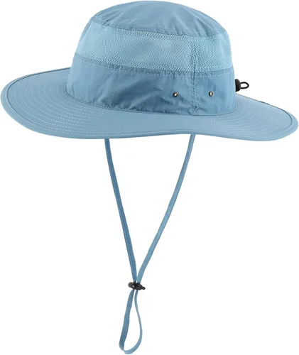 Miniatura 18 de Home Prefer Sombrero de sol UPF 50+ para hombre, ala ancha, protección UV, sombrero para hombre y mujer, playa, safari, jardinería, golf, pesca