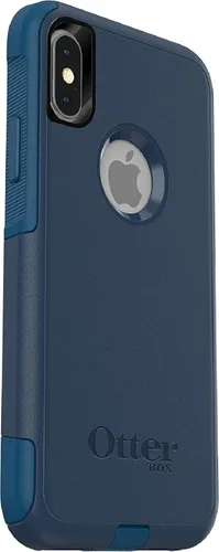 Miniatura 5 de OtterBox Commuter Series - Funda para iPhone Xs y iPhone X (solamente), embalaje no minorista, a medida (azul Blazer/azul mares tormentosos)