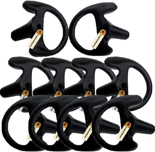 Miniatura 10 de Lsgoodcare - Molde de oído de repuesto para radio bidireccional para tubo de bobina acústica, color negro, por Lsgoodcare
