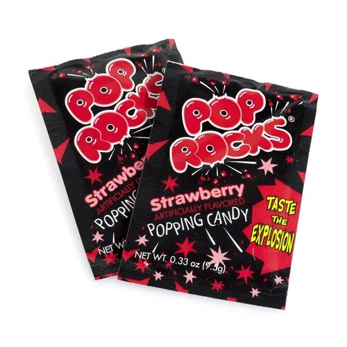 Miniatura 2 de Pop Rocks Fresa; 0.66 onzas, 24 paquetes/caja