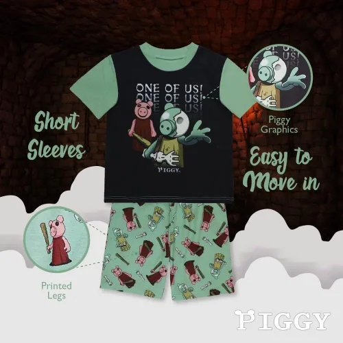 Miniatura 4 de PIGGY Boys 2-Piece Pajama Set
