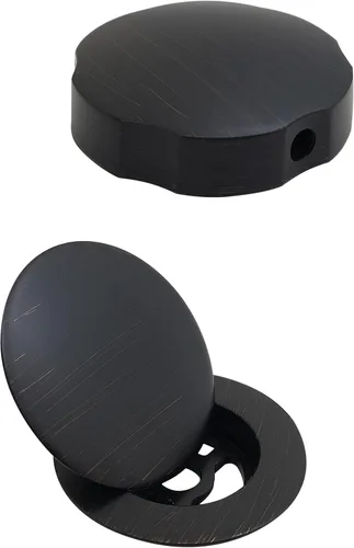 Westbrass D50TE-12A - Moldura de repuesto estándar de 1-1/2 pulgadas para ensamblajes de desagüe de baño de accionamiento por cable, bronce antiguo