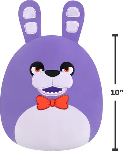 Miniatura 4 de Squishmallows Original Five Nights at Freddy's Classic Bonnie de 10 pulgadas - Peluche oficial ultrasuave de Jazwares