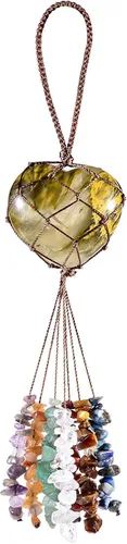 Miniatura 8 de Rockcloud Adorno colgante de obsidiana negra hecha a mano, diseño de corazón de amor, adorno para yoga, meditaiton, Fengshui, decoración de ventana