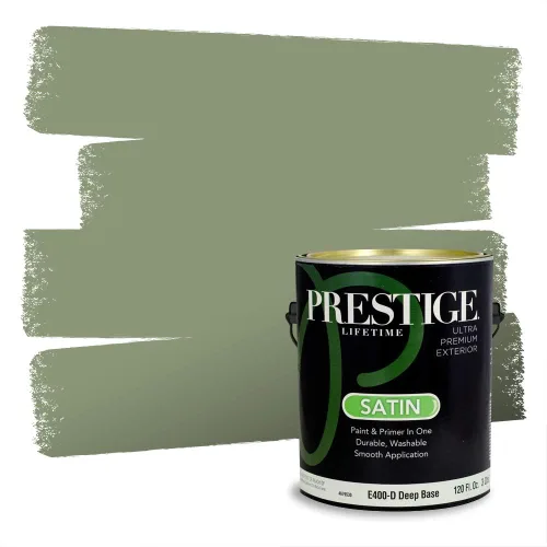 Miniatura 834 de Prestige Paints - pintura de exterior y pintura de imprimación en una, E100-T-6006-10AVP