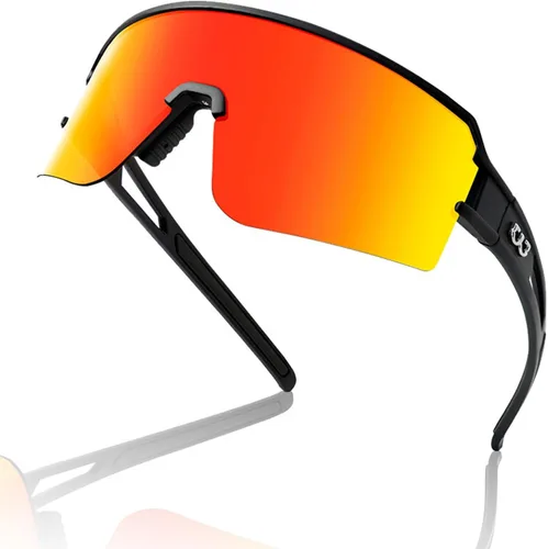Miniatura 8 de Gafas de sol deportivas polarizadas UV400 para hombres y mujeres, gafas de ciclismo resistentes al viento para conducción, carrera, golf, lentes