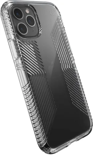 Miniatura 13 de Speck Productos Presidio2 Grip - Funda compatible con iPhone 11 Pro, gris grafito/gris catedral/negro/rojo sangre