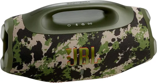 Miniatura 8 de JBL Boombox 4 - Altavoz portátil impermeable más potente con sonido profesional masivo, hasta 34 horas de tiempo de reproducción y conexión de Squad