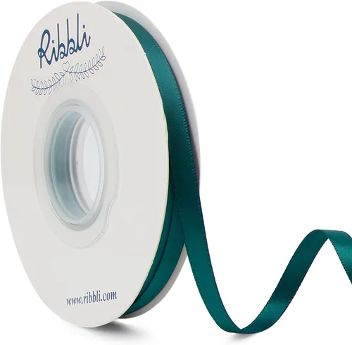 Miniatura 91 de Ribbli - Cinta de satén de doble cara dorada, 1 pulgada x 25 yardas, uso para ramo de lazos, envoltura de regalos, decoración de boda Dorado