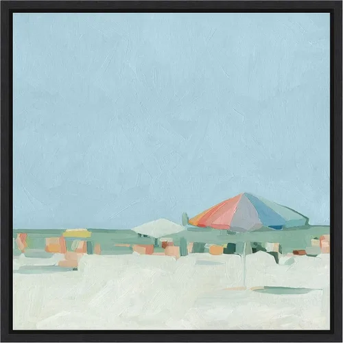 Miniatura 19 de Amanti Art Lienzo enmarcado para pared, 16 x 16 pulgadas, paleta de verano II por Emma Scarvey, lienzo enmarcado para pared, obras de arte