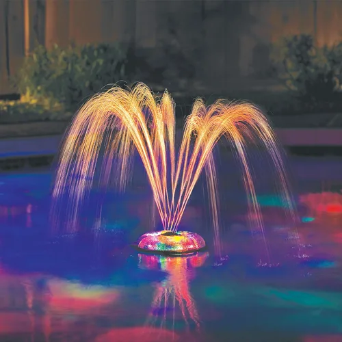 Miniatura 6 de GAME Luces de piscina 23600-BB Show de luz subacuática y fuente con piezas remotas y accesorios, azul