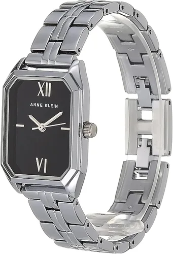 Miniatura 4 de Anne Klein - Reloj de pulsera para mujer, PlateadoNegro