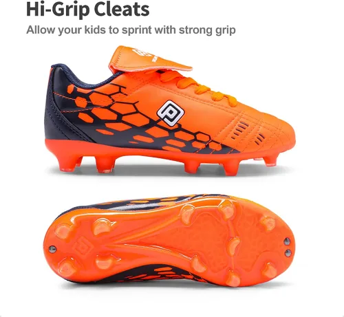 Miniatura 2 de DREAM PAIRS Zapatos de fútbol para niños y niñas (bebéniño pequeñoniño grande)