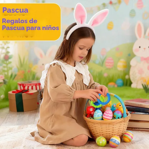 Miniatura 7 de Juguetes Sensoriales Fidget para Niños y Adultos - Paquete de 4 Pulseras Fidget Elásticas Juguetes Sensoriales de Textura y Calmantes para Autismo