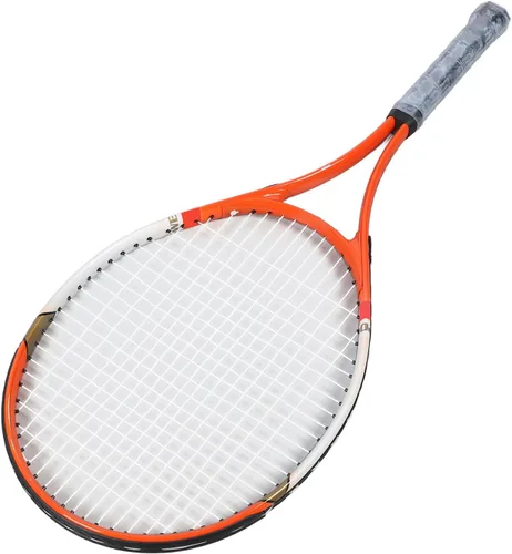 Miniatura 7 de Raqueta de tenis de 27 pulgadas, raquetas de tenis para adultos, para principiantes intermedios, raqueta de tenis preencordada, raqueta de tenis