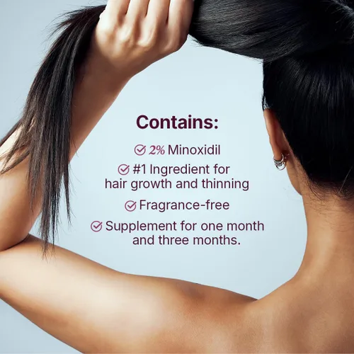 Miniatura 3 de Santo Remedio Tratamiento de crecimiento del cabello para mujeres, ayuda a estimular el crecimiento del cabello y reducir la pérdida de cabello