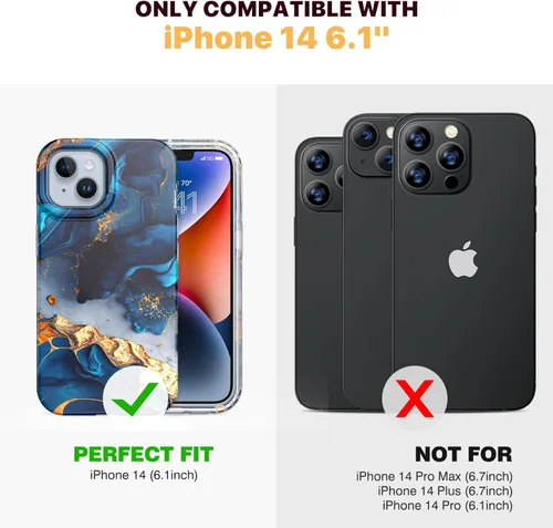 Miniatura 154 de Diaclara Funda diseñada para iPhone 16, mejorada [protección completa de la cámara], carcasa resistente de cuerpo completo con protector de pantalla