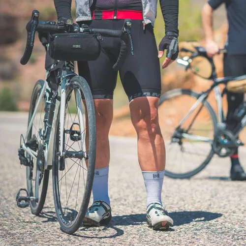 Miniatura 4 de PACK2RIDE Perfecda - Bolsa para manubrio de bicicleta, resistente al agua, tela Cordura duradera y bolsa de bicicleta para viajes diarios, Coyote