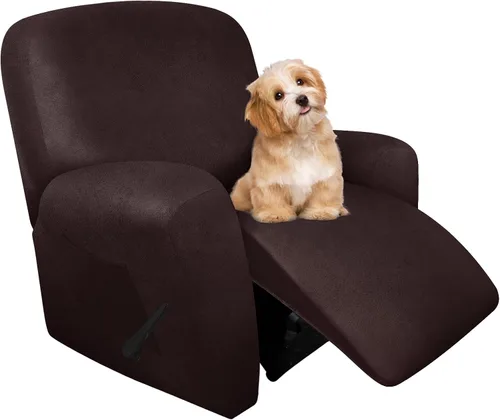 Miniatura 56 de molasofa Fundas de cuero para sillas reclinables, fundas para sillas reclinables grandes para silla reclinable, 4 piezas, fundas lavables que se