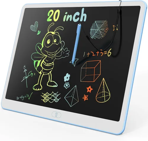 Miniatura 22 de KOKODI Tableta de escritura LCD, regalos para niños y niñas de 3 años, tablero de dibujo de 10 pulgadas, tablero de garabato colorido, tableta