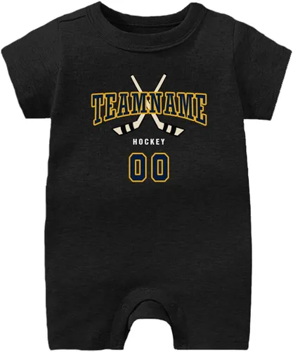 Miniatura 4 de BABYWEN Ropa de bebé, traje de hockey personalizado, camiseta de bebé para recién nacido, regalos para niños y niñas