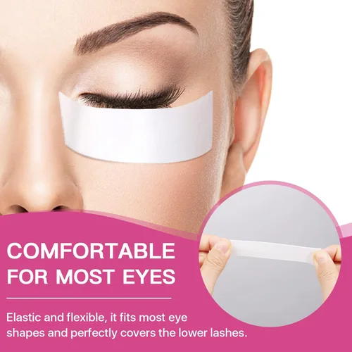 Miniatura 5 de Pretty memory 110 almohadillas de ojos para extensiones de pestañas, cinta de espuma precortada para extensiones de pestañas, almohadillas