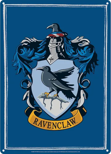 Miniatura 4 de Signo de hojalata pequeño - Harry Potter (Ravenclaw)