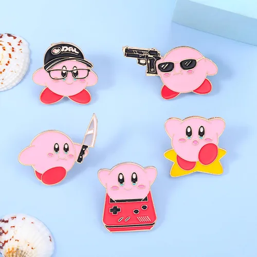 Miniatura 2 de LUKGELYAM Lindos alfileres esmaltados de dibujos animados, broche de solapa para mochila, chaquetas, divertidos alfileres de tigre para regalo